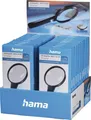 Produktbild: Hama LED Leselupe Basic 90 | 2-fache Vergrößerung | 90 mm Linse | Bifokal | Handlupe mit Licht | Für Senioren
