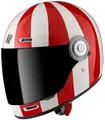 Produktbild: Bogotto V135 T-R3 Helm, rot/weiß, XL