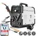 Produktbild: STAHLWERK Schweißgerät Mini FLUX 120 A Fülldraht ohne Gas MMA/ARC Lift-TIG-fähig