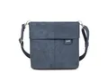 Produktbild: Zwei Umhängetasche Mademoiselle M8 - Schultertasche 25 cm (nubuk-blue)