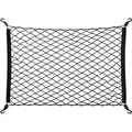 Produktbild: Gepäcknetz, 80x62 cm, Spannnetz fürs Auto, elastisch, Kofferraumnetz zur Ladungssicherung, universal, schwarz - Relaxdays
