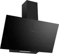 Produktbild: Amica KHF 684 630 S EEK: A Kopffreihaube, 80 cm breit, Ab-/Umluft, 620 m³h, 3 Stufen, SensorTouch, Kaminschacht schwarz