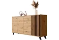 Produktbild: Newroom Sideboard Barea, Wildeiche Sideboard Modern Wandpaneel Vintage Highboard Anrichte