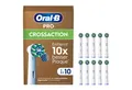 Produktbild: Oral-B Aufsteckbürsten Pro - CrossAction - 10St. - White - Box