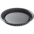 Produktbild: Kaiser Backform La Forme Plus, Obstbodenform, aus Stahl, Ø 28 cm, schwarz, antihaftbeschichtet, Tarteform