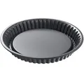 Produktbild: Original Kaiser La Forme Plus Obstbodenform 28 cm, Obstkuchenform, Tortenboden Backform antihaftbeschichtet, schnittfester Boden, Tortenbodenform Wellenrand, Schwarz