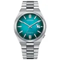 Produktbild: CITIZEN Tsuyosa NJ0151-88X Automatik Uhr Stahl Türkis Zifferblatt