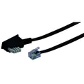 Produktbild: Schwaiger TAE-Kabel TAE-N -> RJ11 6P4C schwarz