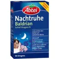 Produktbild: Abtei Nachtruhe Baldrian Schlaf-dragees N