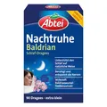 Produktbild: Abtei Nachtruhe Baldrian Schlaf-Dragees N - pflanzliches Arzneimittel für erholsamen und gesunden Schlaf sowie bei nervlicher Belastung - ohne Gewöhnungseffekt - 1 x 90 Dragees