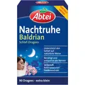 Produktbild: Nachtruhe Baldrian Schlaf-Dragees N 90 Stück pflanzliche Schlafhilfe ohne Gew...