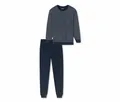 Produktbild: Schiesser Pyjama-Set - Herren - Gr. S - dunkelblau