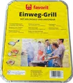 Produktbild: Favorit Einweg-Grill Holzkohle Grillen BBQ
