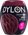 Produktbild: DYLON Textilfarbe Plum Red Pflaumen Rot Farbe und Fixierer für 600g Stoff
