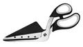Produktbild: Pizza Schere mit Edelstahl Klingen - 27cm - Pizzamesser Pizzaschneider mit Heber