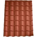 Produktbild: Easypan Metalldachpfanne Ziegeloptik Granulat Rot 1.135 mm x 860 mm