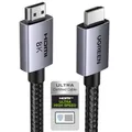 Produktbild: UGREEN HDMI 2.1 Kabel, 8K@60Hz, 4K@240Hz, HDMI zertifiziert, 48Gbps, 5M