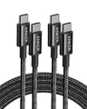 Produktbild: Anker USB C Kabel, [2 Stück 1,8m] 100W Schnellladekabel USB C auf USB C Kabel, PD 3.0 USB C Ladekabel für iPhone 17 Pro Max/16/15 Serie, Samsung Galaxy S26/S25, MacBook Pro/Air, iPad Pro/Air