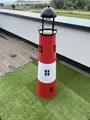 Produktbild: Solar Leuchtturm Metall - Höhe: 121 cm