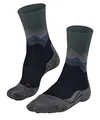 Produktbild: FALKE Herren Wandersocken TK2 Explore M So Wolle Funktionsmaterial antiblasen dick 1 Paar, Blau Marine 6122 Crest-O, 44-45