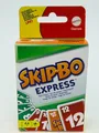 Produktbild: Mattel Skip-Bo Express Kartenspiel schnelle Runde für 2 Spieler ab 7 Jahren