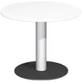 Produktbild: Geramöbel Besprechungstisch S-710201-W, rund, 90 x 72cm (ØxH), weiß