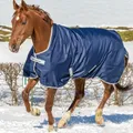 Produktbild: Bucas Outdoordecke 150g Freedom Turnout High Neck Weidedecke Navy/Silver 165