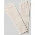 Produktbild: Seeberger Handschuhe aus reinem Kaschmir in Stein, Größe 1