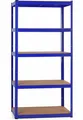 Produktbild: Stagecaptain HR-175 BU Heavyrack Lagerregal - 5 variabel montierbare Böden - Lackierte Metallkonstruktion - auch als Werkbank umbaubar - Tragkraft pro Boden: 175 kg - Tragkraft gesamt 875 kg - Blau