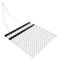 Produktbild: Wiltec Wiesenegge 155 x 123,5 cm mit Kettennetz, Schleppegge für Rasentraktor, ATV und UTV, Wiesenschleppe zur Bodenbearbeitung und Bodenbegradigung
