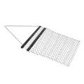 Produktbild: Wiltec Wiesenegge 155x123,5cm Schleppegge Wiesenschleppe Rasentraktor Feldegge