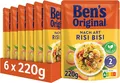 Produktbild: BEN'S ORIGINAL Express Reis Risi Bisi 6 x 220g - schnelle Mahlzeit, 6 Packungen