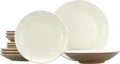 Produktbild: CreaTable, 33072, Sand Dunes Creme, Tellerset 12-tlg, Steinzeug