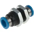 Produktbild: Festo Push-in Bulkhead Connector, 8mm (QSS-8)