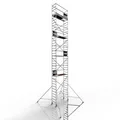 Produktbild: Profigerüst: ALTEC AluKlik 2.0 1200, Arbeitshöhe 12m | TÜV | Made in Germany | inkl. Ø150mm Rollen, Alu Gerüst Rollgerüst Fahrgerüst Baugerüst Faltgerüst Arbeitsplattform…