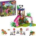 Produktbild: LEGO 41422 Friends Panda-Rettungsstation, Spielzeug ab 7 Jahren mit Baumhaus, Mini Tierfiguren Pandas und Mini Puppen Mia & Olivia - Beige