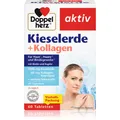 Produktbild: Doppelherz Kieselerde + Kollagen Tabletten für Haare, Nägel und Haut 60 TABL