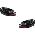 Produktbild: Johns, Scheinwerfer Xenon passend für VW Golf VII 5G1 12-16 D3S H7 Set Links Rechts 5G1941039A 5G1941031A 5G1941040A 5G1941032A
