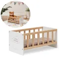 Produktbild: ELLA & PIET® Puppenbett SLEEPY Little Dreams aus Holz (Weiß-Schlamm)