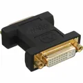 Produktbild: InLine® DVI-I Adapter Digital + Analog 24+5 Buchse zu Buchse vergoldet schwarz