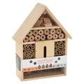 Produktbild: Holz Insektenhotel Umweltfreundlich Schmetterling Biene Käfer Gartenhaus 30cm