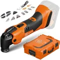 Produktbild: Fein Multifunktionswerkzeug MultiMaster AMM 500 PLUS TOP AS, Akku, 18 V, mit 31-teiligem Zubehör-Set und Koffer