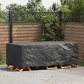 Produktbild: Gartenmöbelabdeckung Schwarz 220 X 110 X 70 Cm 420d Vidaxl