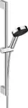Produktbild: hansgrohe Pulsify Select S Brauseset 105, EcoSmart, 3-jet Relaxation, inklusive Brausestange 650mm, 24161000