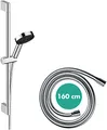Produktbild: hansgrohe Duschset Pulsify Select S, Duschkopf wassersparend mit Schlauch und Halterung, verstellbar, Handbrause mit 3 Strahlarten Relaxation, Chrom