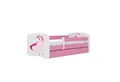Produktbild: Raumhirsch Furniture Kinderbett 70x140, 80x160, 80x180 cm - Komplettset mit Matratze & Schublade (Bett für Mädchen, Einzelbett Kinder 2–12, mit Rausfallschutz & Lattenrost), verschiedene Farben & Designs