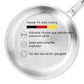 Produktbild: Fissler Pure Collection/Edelstahl-Pfanne (Ø 28 cm) unbeschichtete Stielpfanne, Innenskalierung, MADE IN GERMANY – Induktion