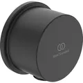 Produktbild: Wandanschlussbogen Ideal Standard Idealrain Round DN15 (1/2'') schwarz matt