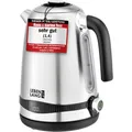 Produktbild: Lebenlang LBE2662 Wasserkocher BPA-frei, mit Display Edelstahl Fassungsvermögen: