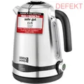 Produktbild: Lebenlang LBE2662 Wasserkocher BPA-frei mit Display Edelstahl 1,7 L DEFEKTWARE
